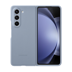 Клип-кейс (накладка) Samsung Eco-Leather Case для Samsung Galaxy Z Fold 5 экокожа, голубой