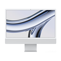 Моноблок Apple iMac 24" M3 (10-core GPU) 8 ГБ, 512 ГБ SSD (MQRK3), серебристый 