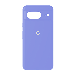 Клип-кейс (накладка) Silicone cover закрытый для Google Pixel 8 силикон, лавандовый