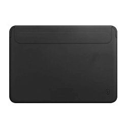 Чехол WIWU Skin Pro 2 Leather Sleeve для Apple MacBook Pro 13" (2020 / 2022) / Air 13" (2020) полиуретан, кожа, чёрный