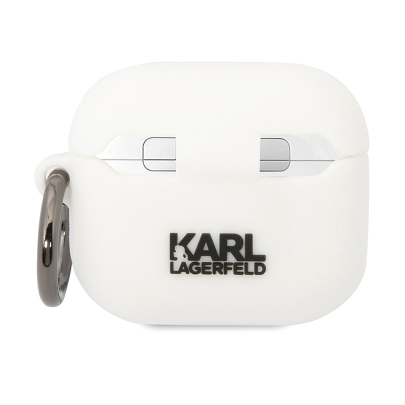 Кобура CG Mobile Lagerfeld Silicone Case With Ring для Apple AirPods 3 - 2