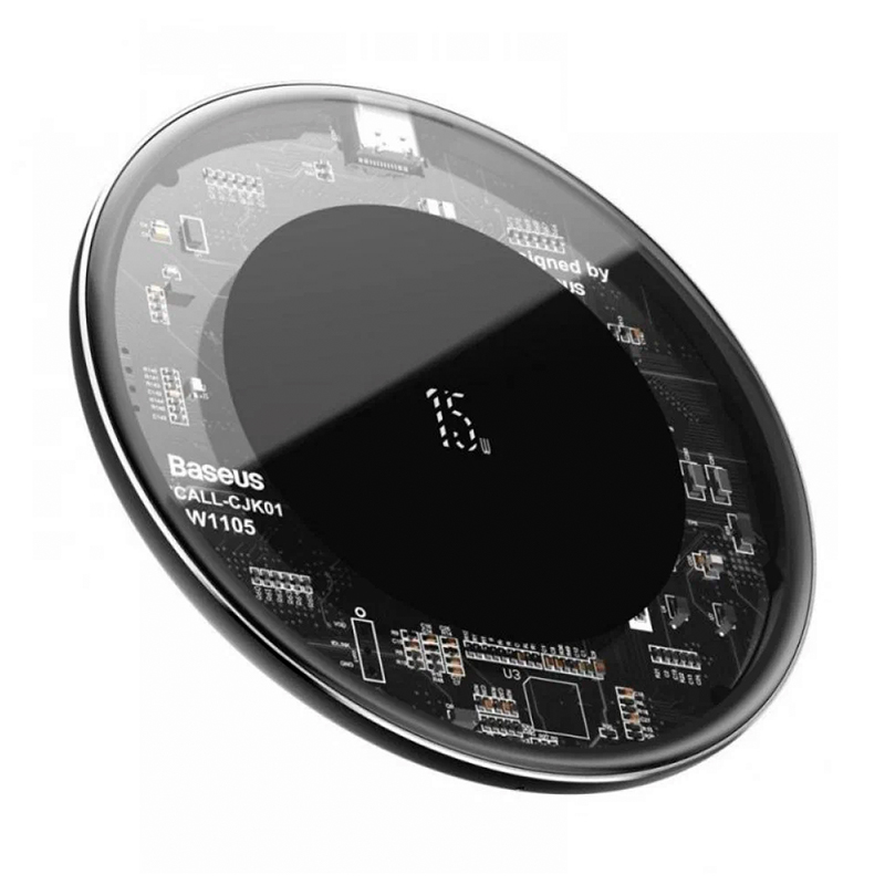 Беспроводное зарядное устройство Baseus Simple Wireless Charger 15 Вт - 2