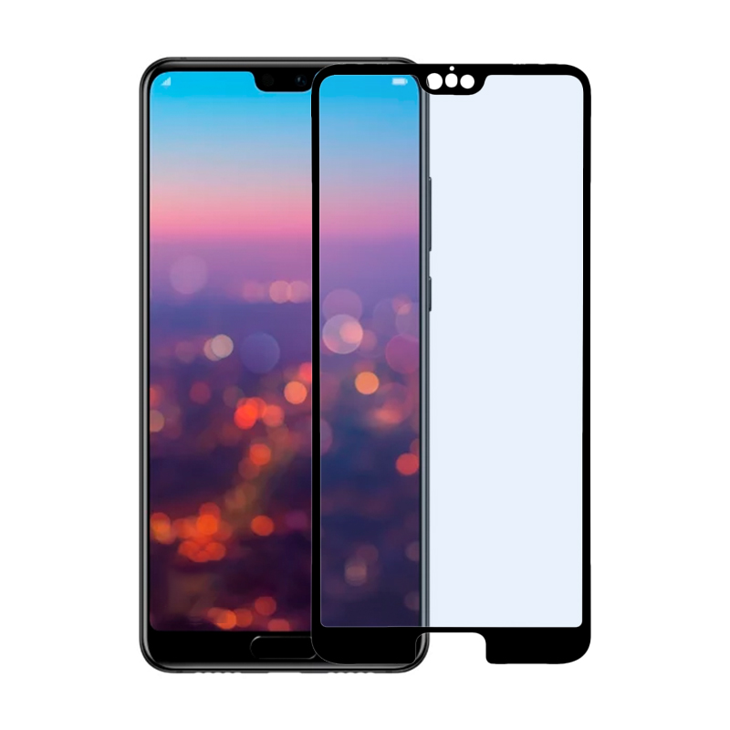 Защитное стекло Nillkin 3D для Huawei P20, черная рамка - 1
