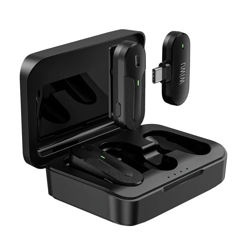 Микрофон петличный WIWU Microphone Duo Wireless Mini - 3