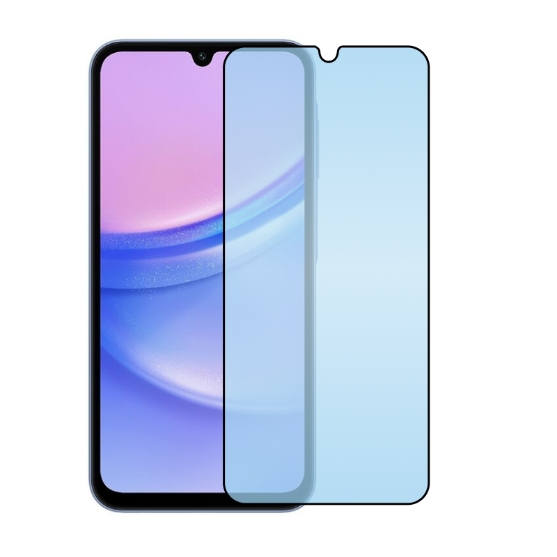 Защитное стекло 3D Classic для Samsung Galaxy A15, черная рамка - 1