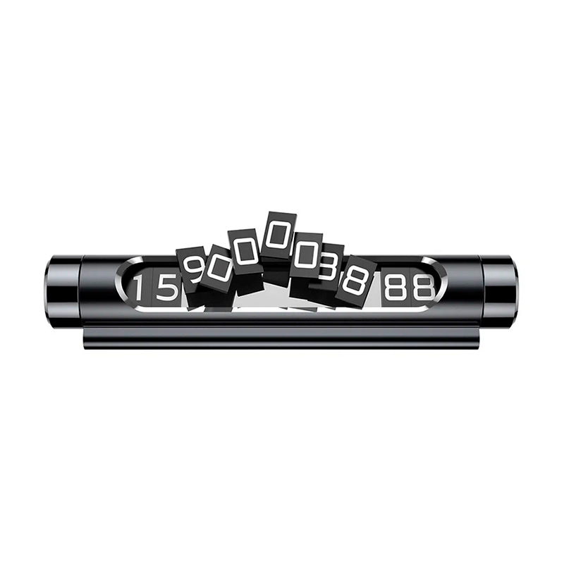 Автомобильная визитка Baseus All Metal Temporary Parking Number Plate - 3