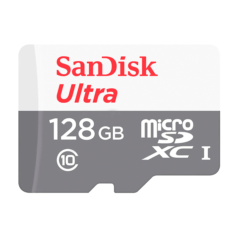 Карта памяти SanDisk Ultra (без адаптера), 128 ГБ - 1
