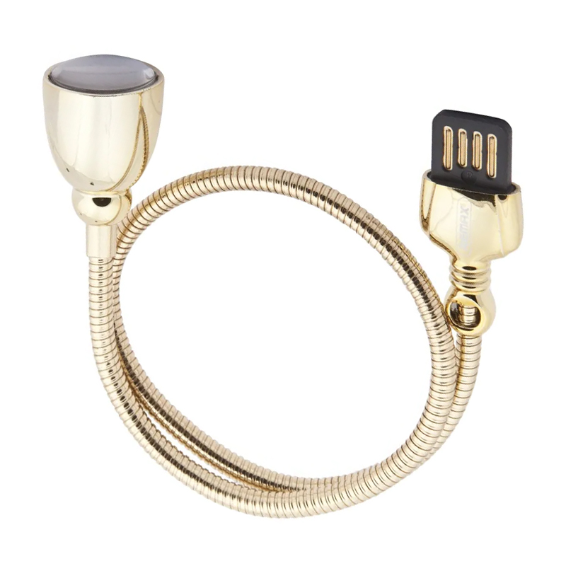 USB-Фонарик Remax RT-E602, золотой - 1
