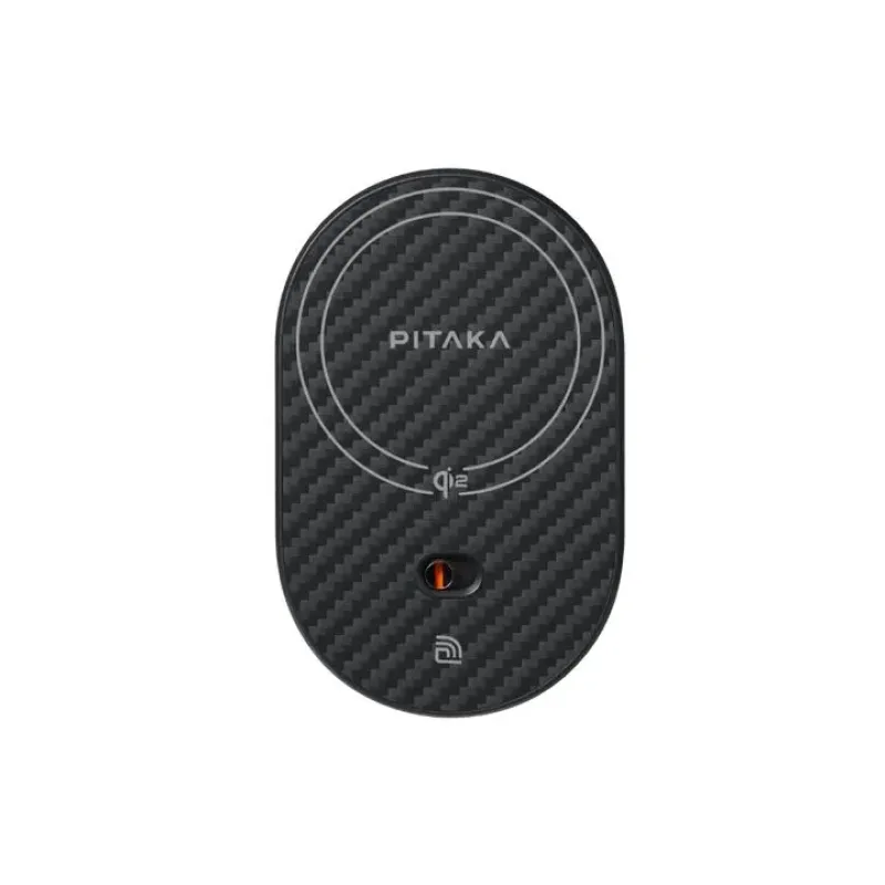 Автомобильный держатель магнитный Pitaka MagEZ Car Mount Pro 2 Qi2 с беспроводной зарядкой (зажим) - 2