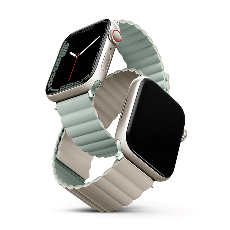 Магнитный браслет UNIQ Revix для Apple Watch 38 / 40 / 41 / 42mm силикон - 2