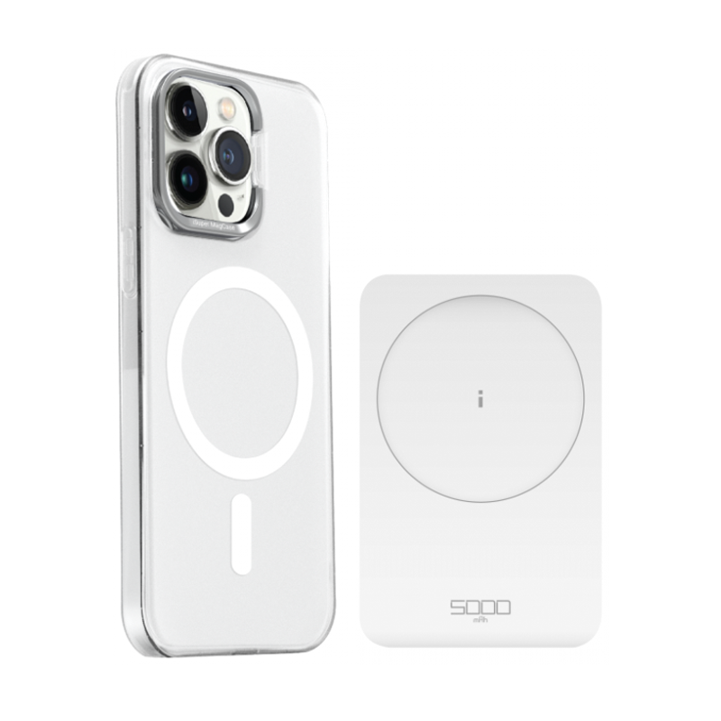 Внешний аккумулятор с беспроводной зарядкой Xiaomi ZMI Magnetic MagSafe 5000 мАч 12 Вт - 3