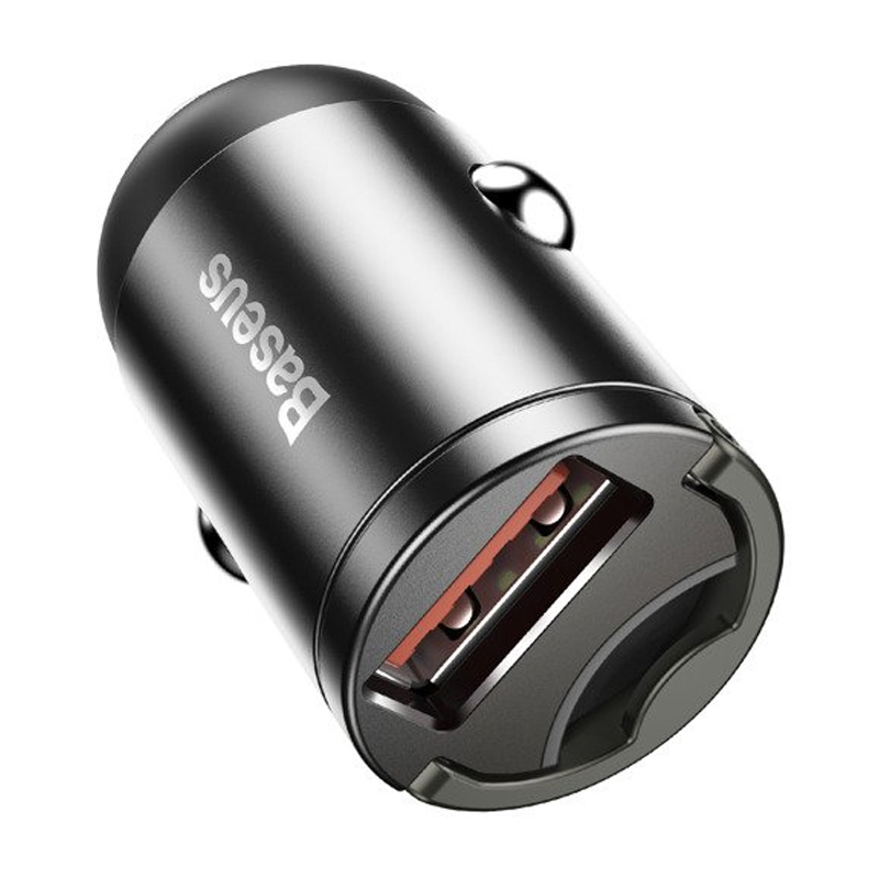 Автомобильное зарядное устройство Baseus Tiny Star Mini USB 30 Вт, чёрный - 2