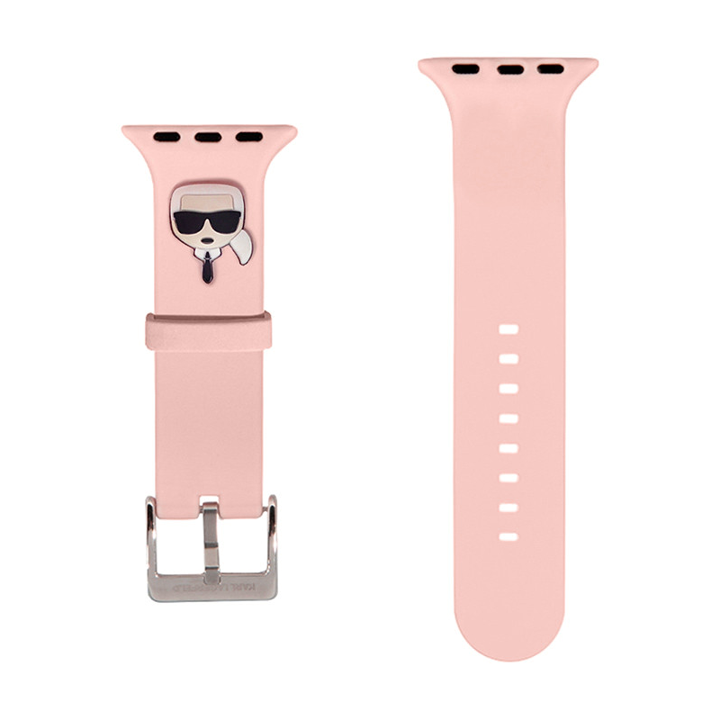 Ремешок CG Mobile Lagerfeld Karl Head для Apple Watch 38 / 40 / 41 / 42mm силикон - 2