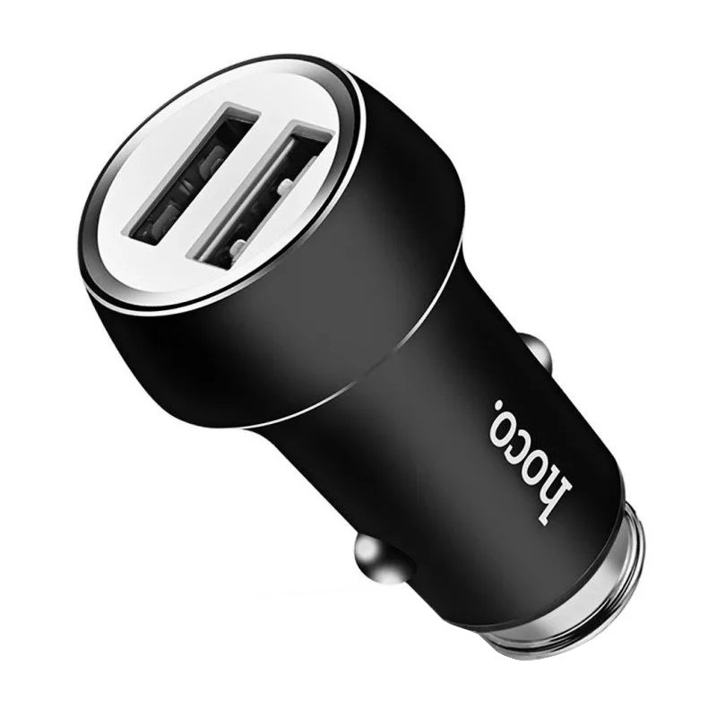 Автомобильное зарядное устройство Hoco Z7 12 Вт, чёрный - 3