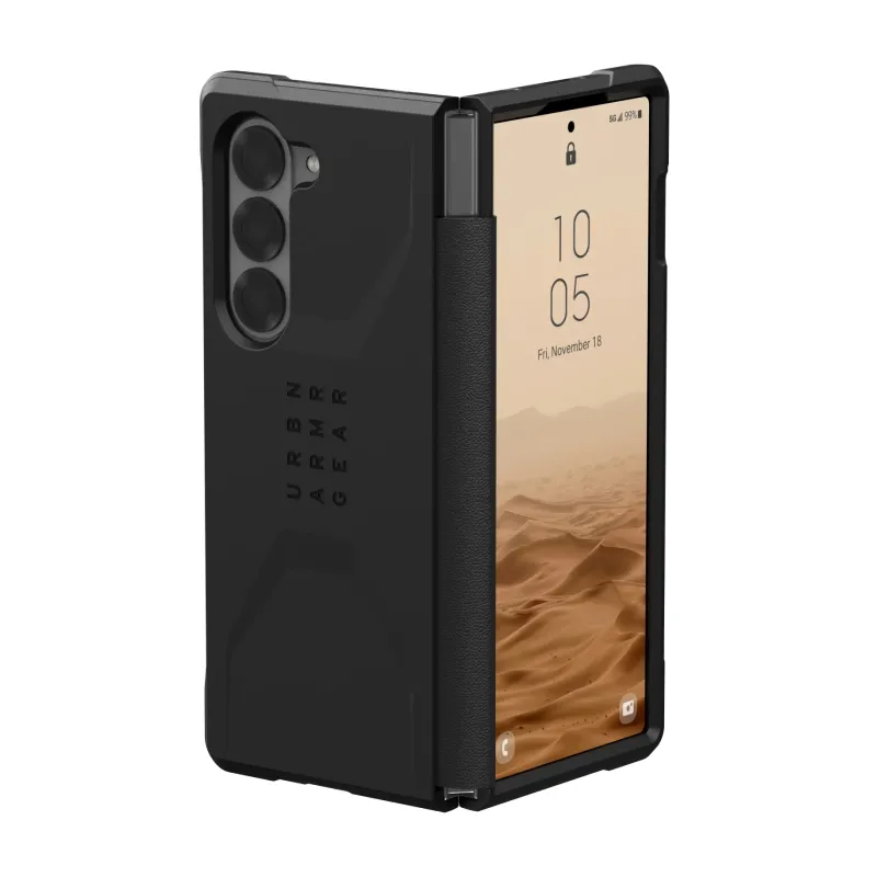 Клип-кейс (накладка) UAG Civilian для Samsung Galaxy Z Fold 6 - 3