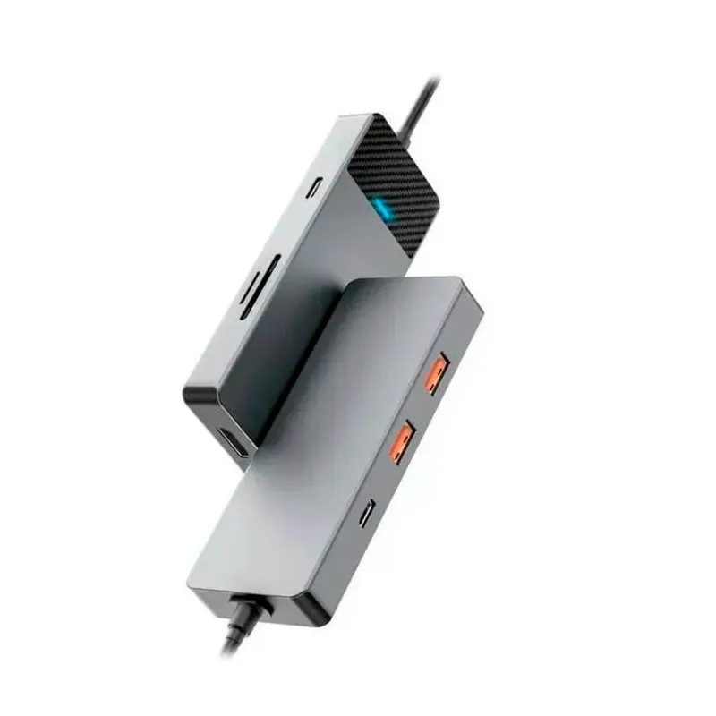Адаптер-разветвитель для компьютера WIWU Linker A721HD (7в1) - 2