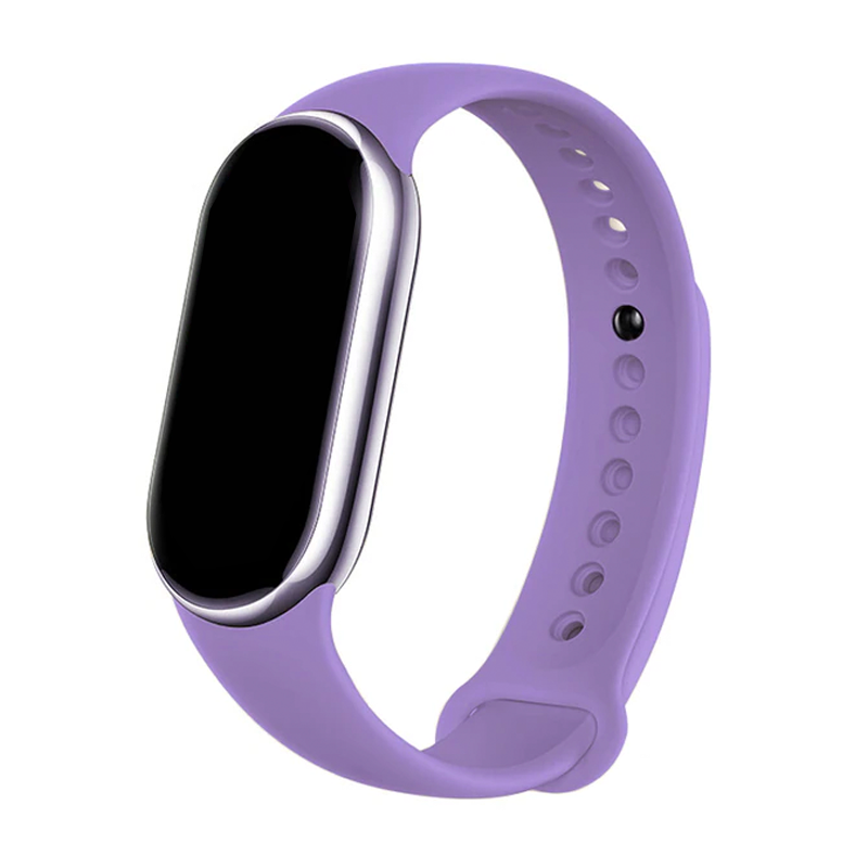 Спортивный ремешок для Xiaomi Smart Band 8 / 9 / 10 силикон - 1