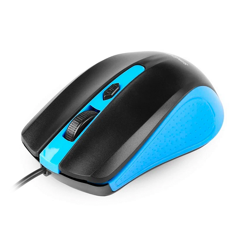 Мышь беспроводная SmartBuy SBM-352AG-BK, чёрный с синим - 2