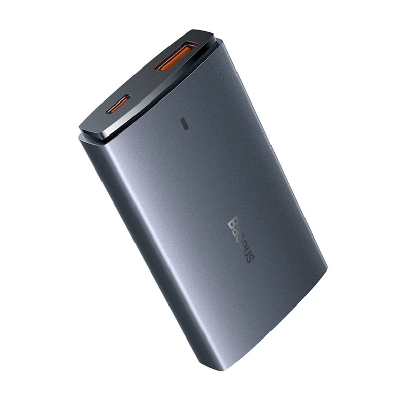 Сетевое зарядное устройство + кабель Type-C - Type-C Baseus GaN5 Pro Ultra-Slim C+U 65 Вт - 3