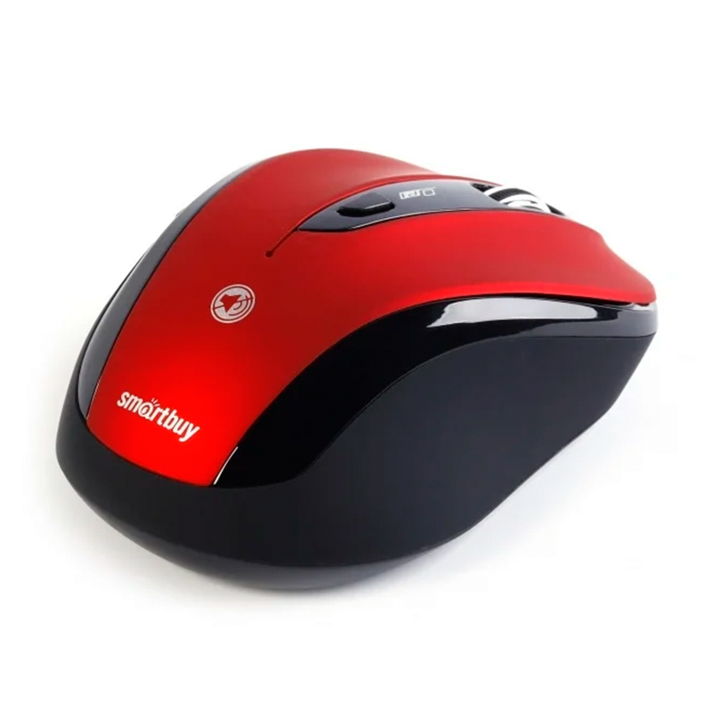 Мышь беспроводная SmartBuy SBM-612AG-RK, чёрный с красным - 3