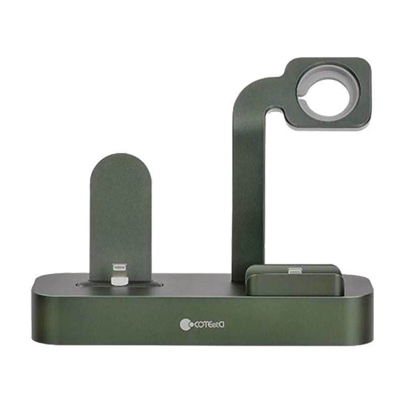 Док-станция COTEetCI 20W 3в1 BASE 29 (Беспроводная зарядка) - 1
