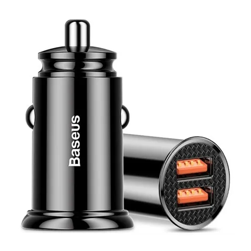 Автомобильное зарядное устройство Baseus Circular Plastic A+A 30 Вт - 2