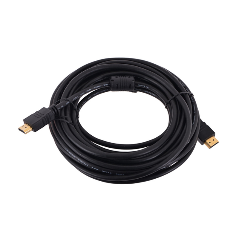 Кабель Telecom HDMI - HDMI 10 м, чёрный - 1