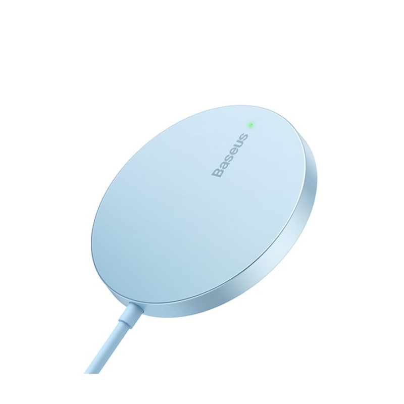 Беспроводное зарядное устройство Baseus Simple Mini3 Magnetic Wireless Charger 15 Вт - 2