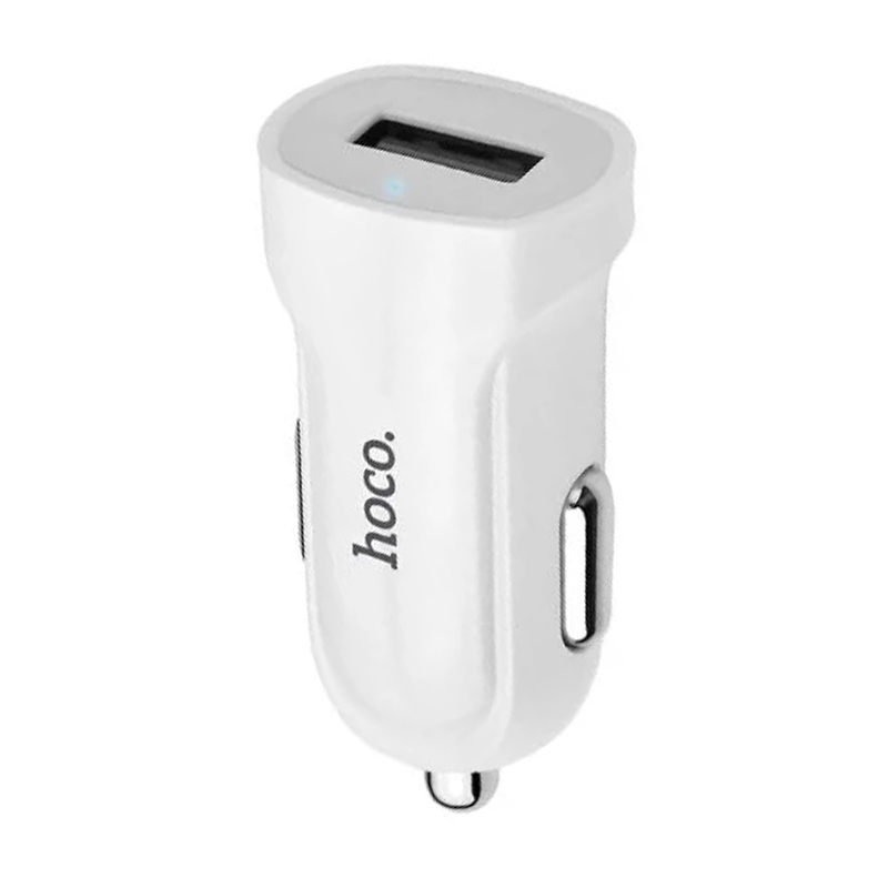 Автомобильное зарядное устройство Hoco Z2 7.5 Вт, белый - 1