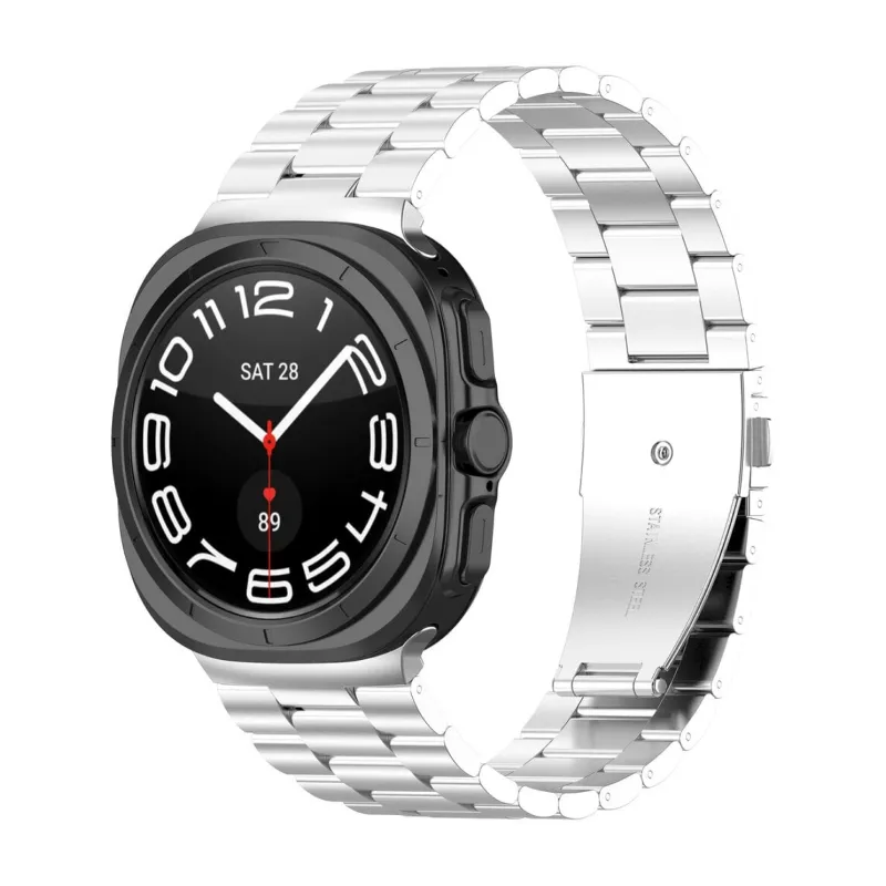 Браслет Metal Block для Samsung Galaxy Watch Ultra сталь - 1