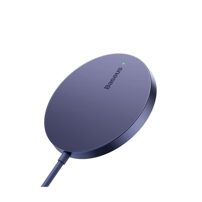 Беспроводное зарядное устройство Baseus Simple Mini3 Magnetic Wireless Charger 15 Вт - 2