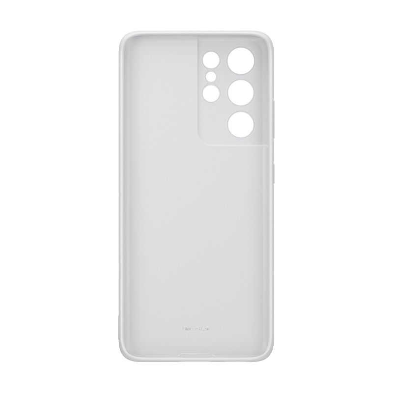 Клип-кейс (накладка) Samsung Silicone cover для Samsung Galaxy S21 Ultra - 3