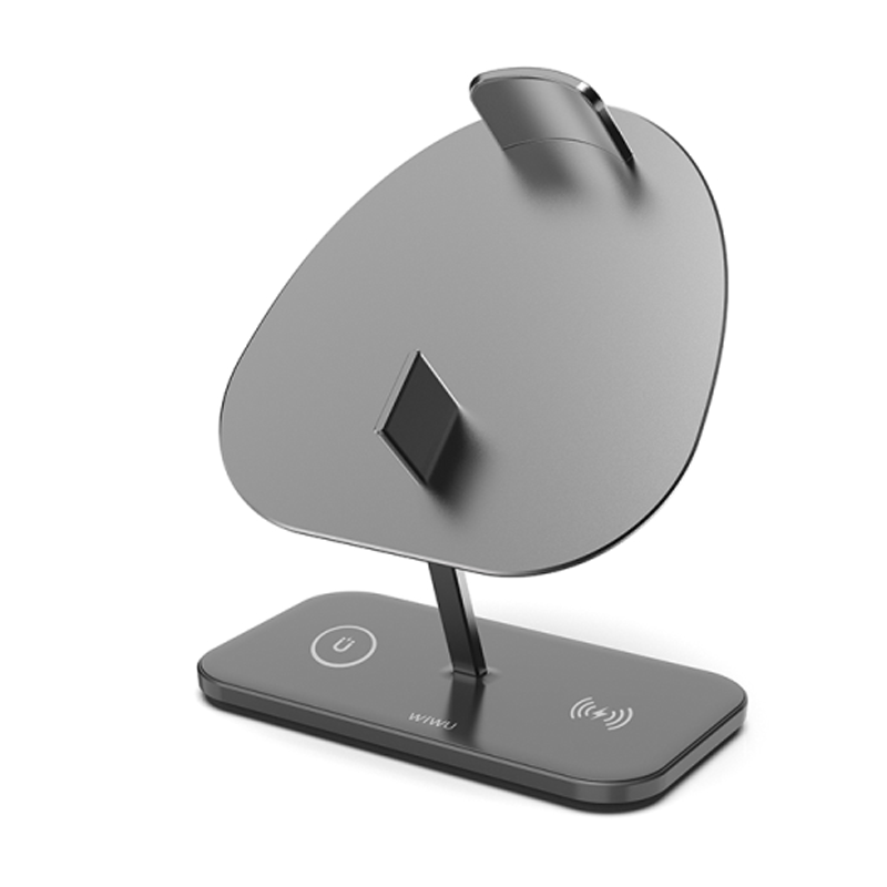 Беспроводное зарядное устройство WIWU Hubble Stand 3in1 M15 15 Вт - 2