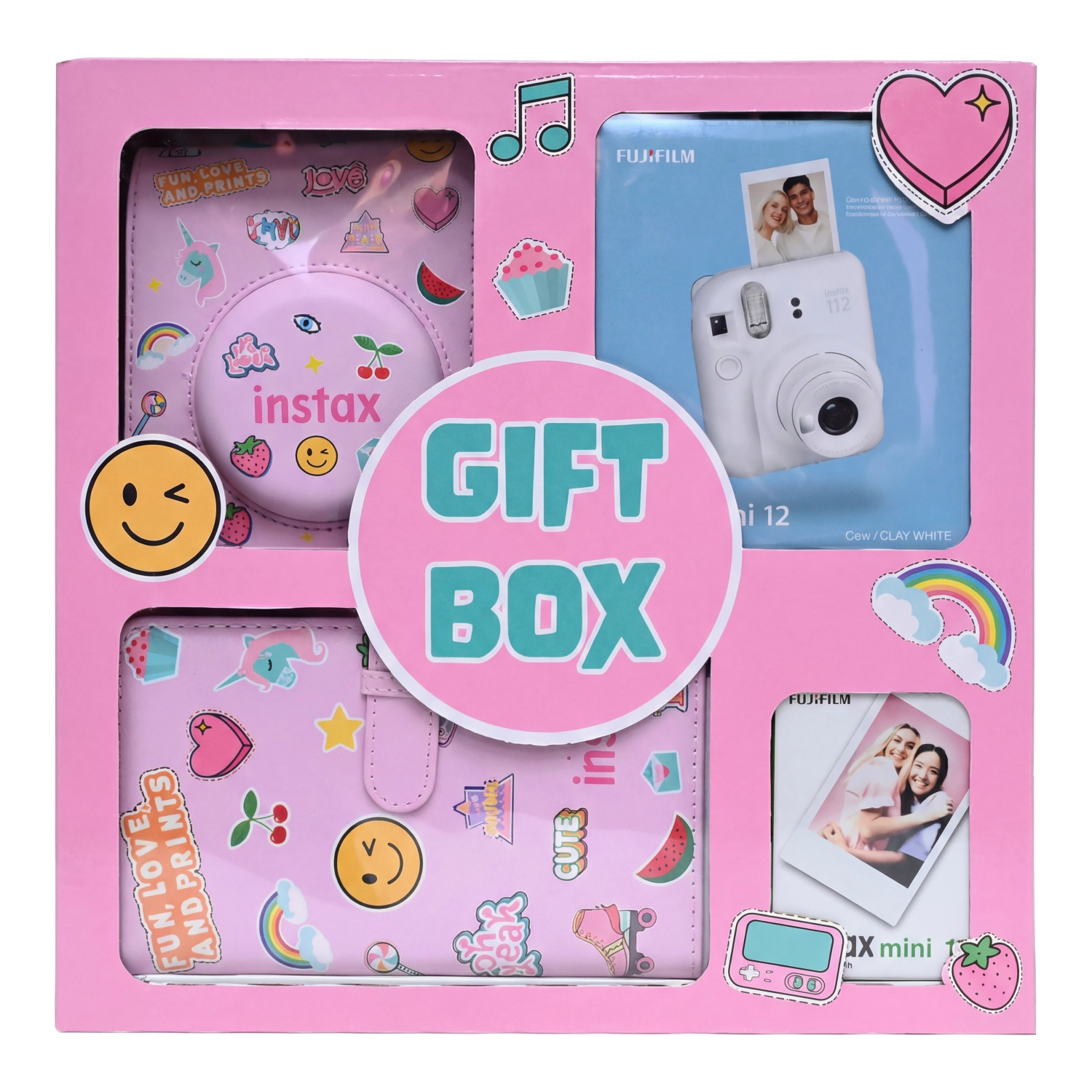 Фотоаппарат моментальной печати Fujifilm Instax Mini 12 Gift Box - 6