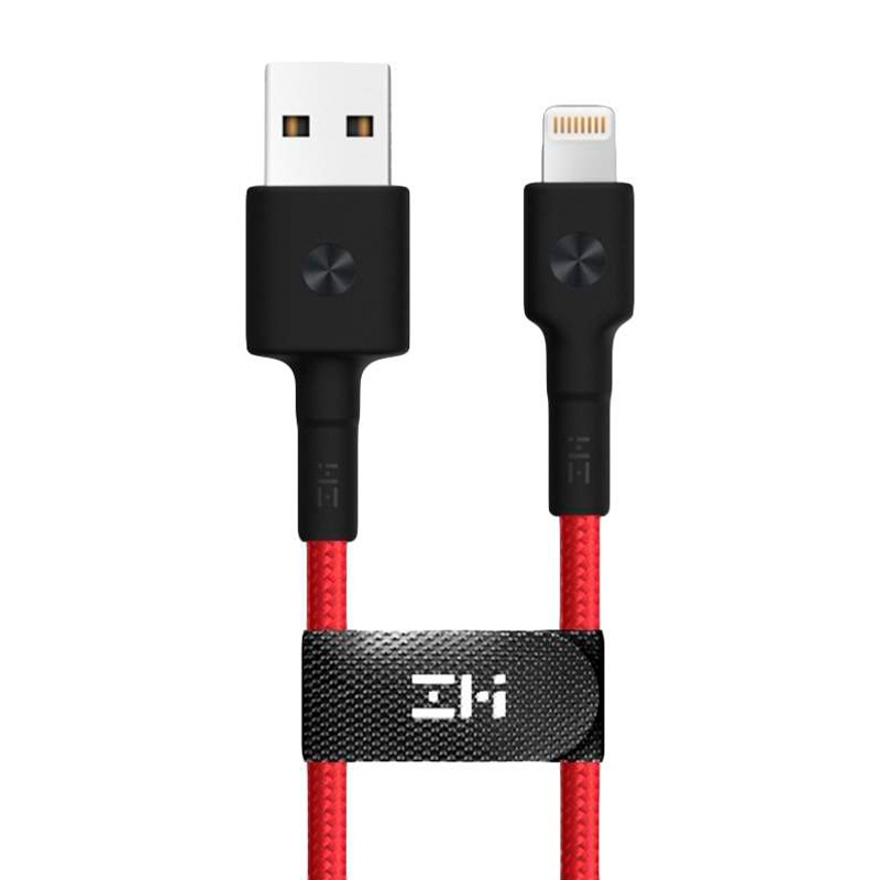 Дата-кабель Xiaomi ZMI AL803 Lightning 1 м, красный - 1
