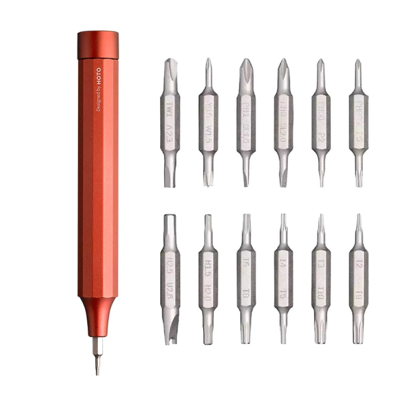 Отвертка с насадками Xiaomi HOTO Precision Screwdriver Kit (24 предметов) - 2