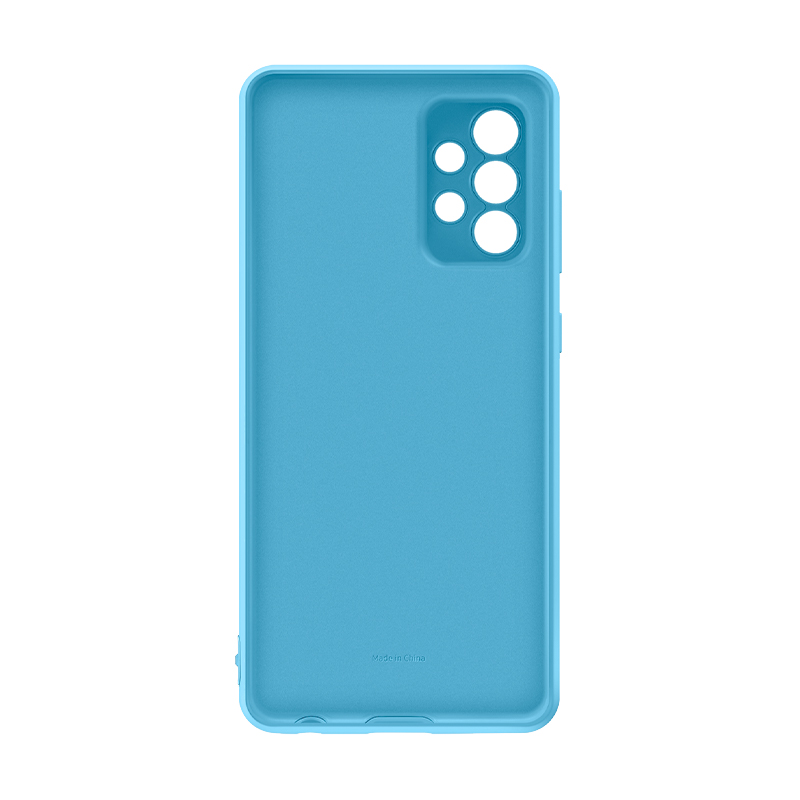 Клип-кейс (накладка) Samsung Silicone cover для Samsung Galaxy A72 - 3