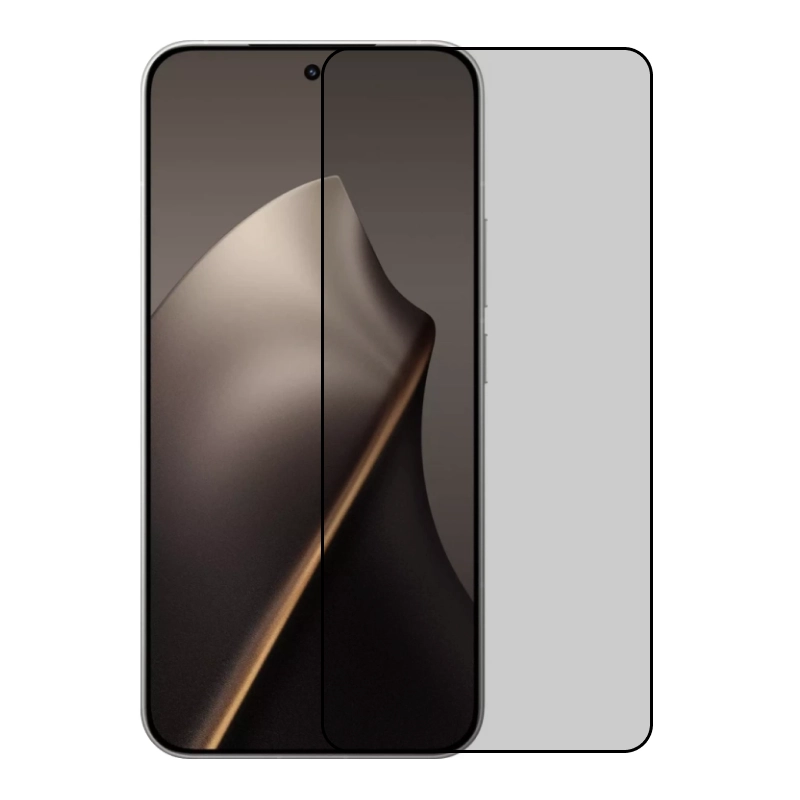 Защитное стекло 3D Premium для Xiaomi 15T / 15T Pro, черная рамка - 1