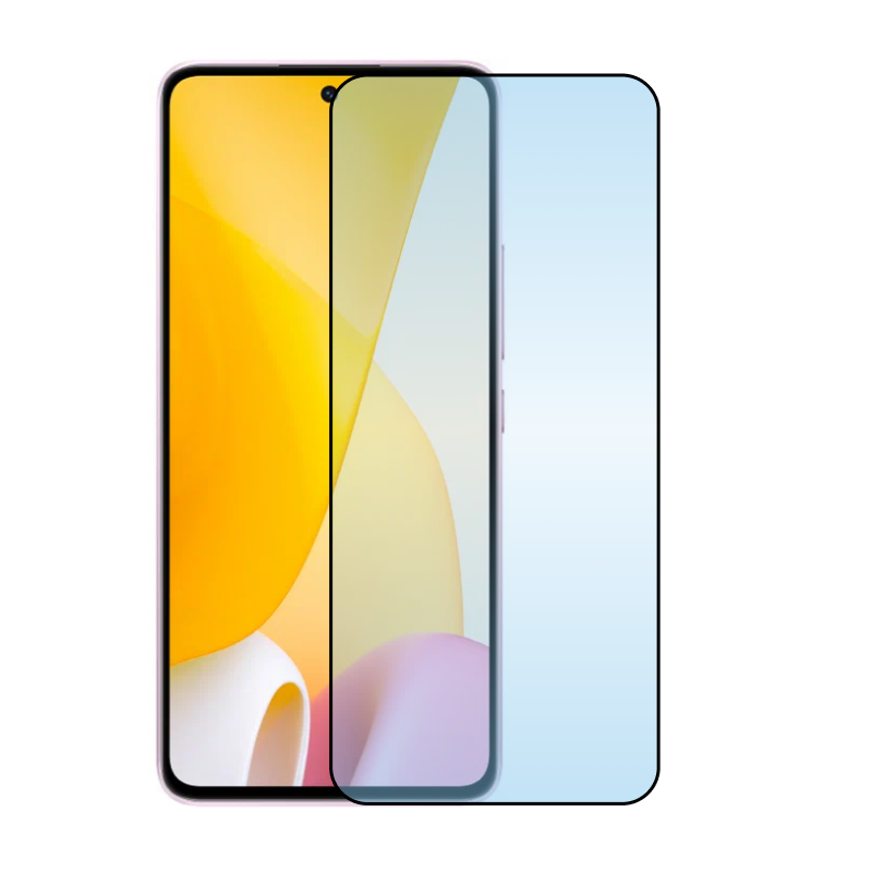 Защитное стекло 3D Classic для Xiaomi 12 Lite, черная рамка - 1