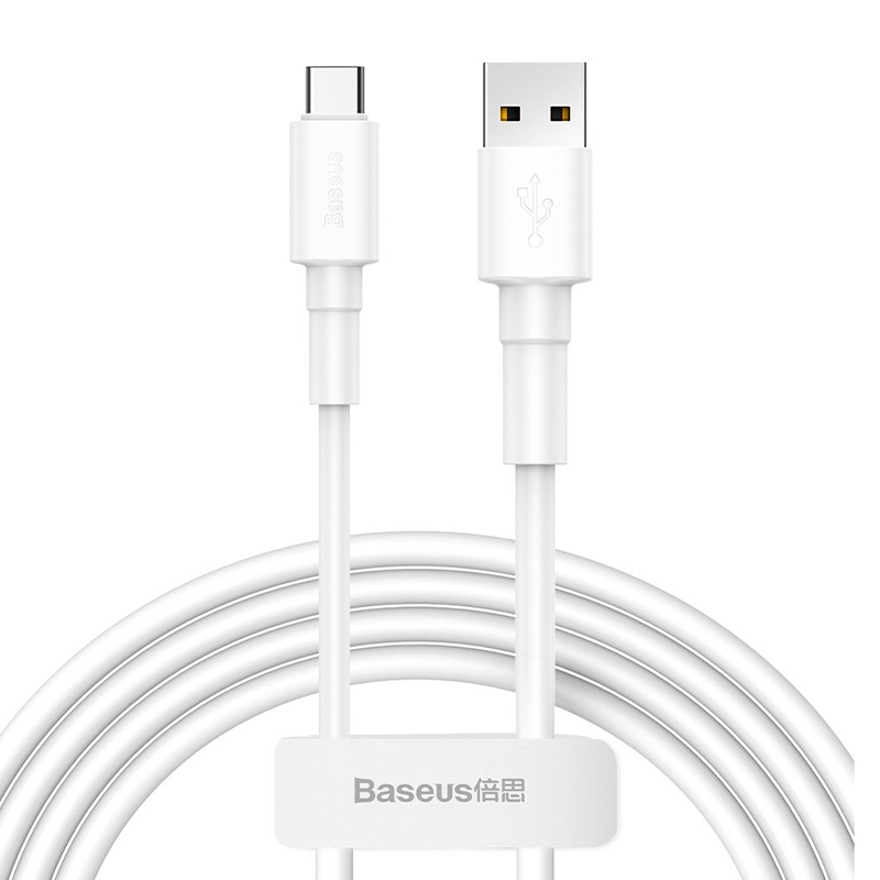 Дата-кабель Baseus Mini White Lightning 1 м, белый - 1