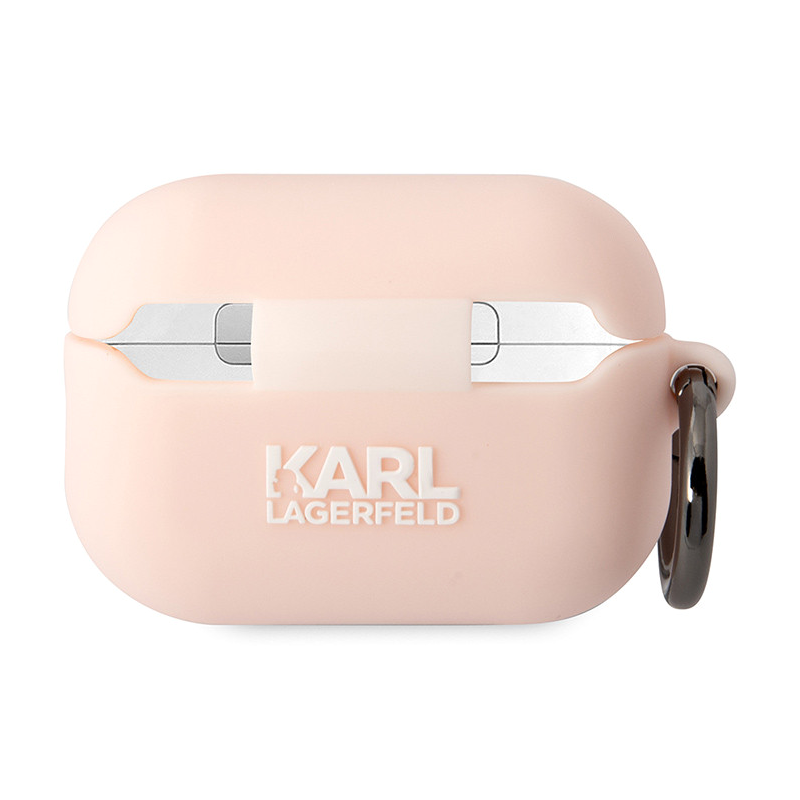 Кобура CG Mobile Lagerfeld Silicone Case With Ring для Apple AirPods Pro 2 - 2