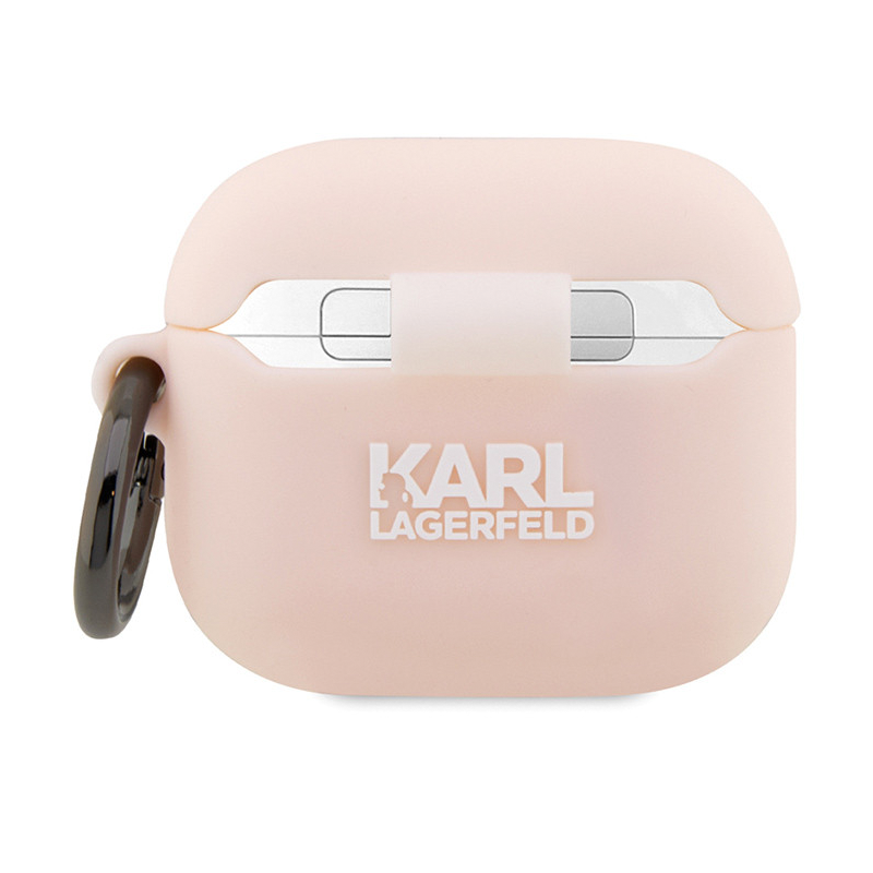 Кобура CG Mobile Lagerfeld Silicone Case With Ring для Apple AirPods 3 - 2