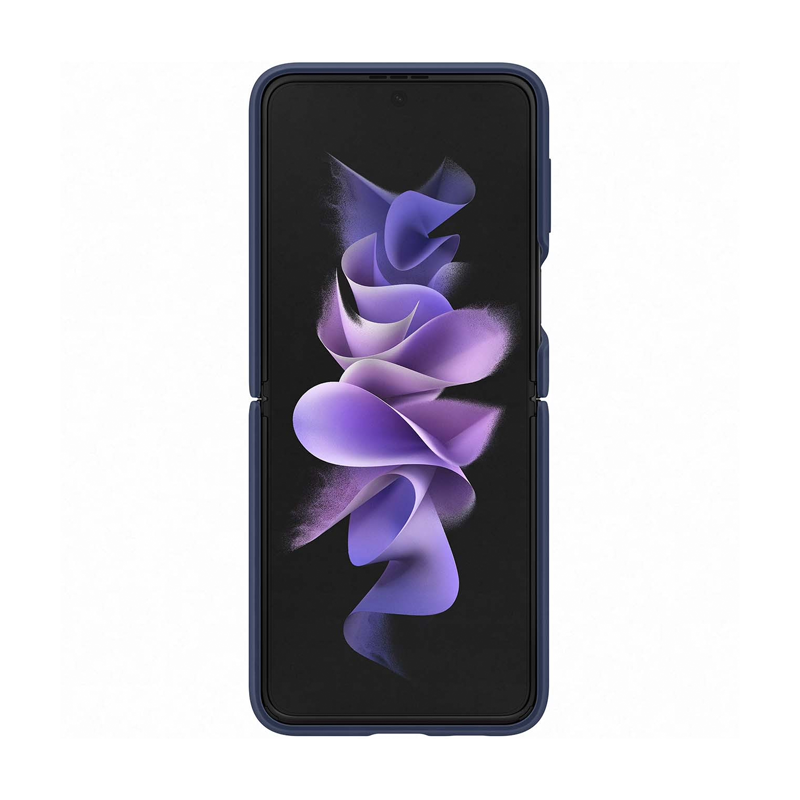 Клип-кейс (накладка) Samsung Silicone cover With Ring для Samsung Galaxy Z Flip 3 - 3