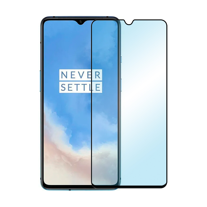 Защитное стекло 3D Classic для OnePlus 7t, черная рамка - 1