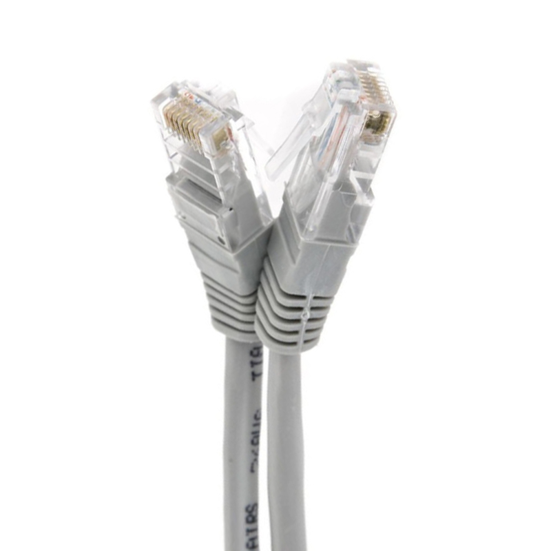 Патч-корд Telecom 5e RJ45 - RJ45 3 м, серый - 1