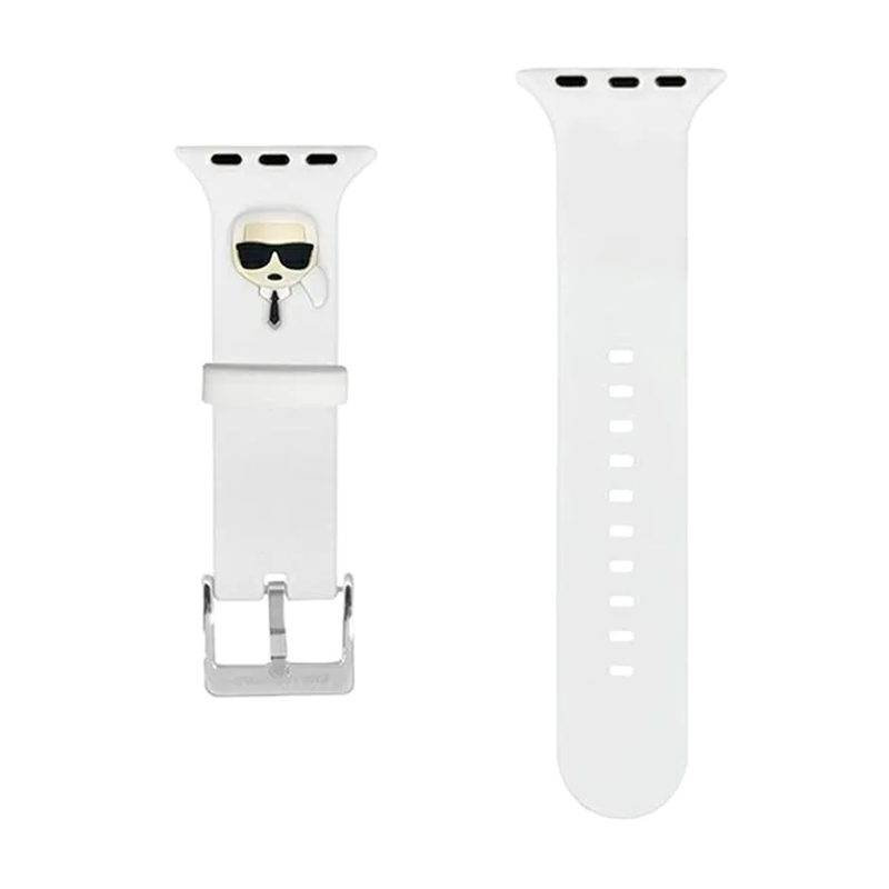 Ремешок CG Mobile Lagerfeld Karl Head для Apple Watch 38 / 40 / 41 / 42mm силикон - 2