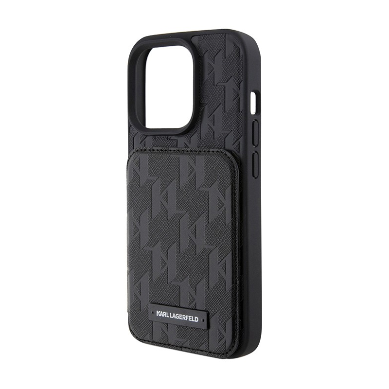 Клип-кейс (накладка) с визитницей CG Mobile Lagerfeld Karl PU Saffiano Cardslot для Apple iPhone 15 Pro Max - 2