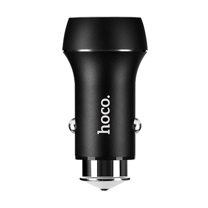 Автомобильное зарядное устройство Hoco Z7 12 Вт, чёрный - 1
