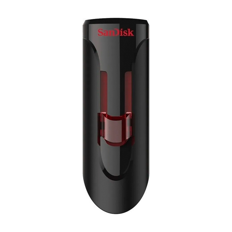 USB-флешка SanDisk Cruzer Glide 16 ГБ, чёрный - 1