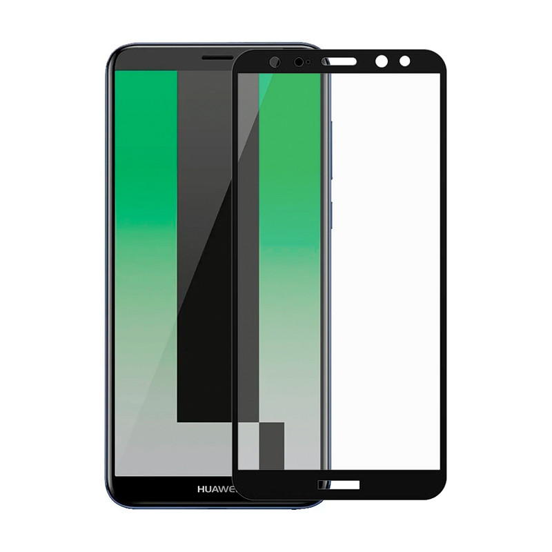 Защитное стекло 3D Premium для Huawei Mate 10 Lite, черная рамка - 1